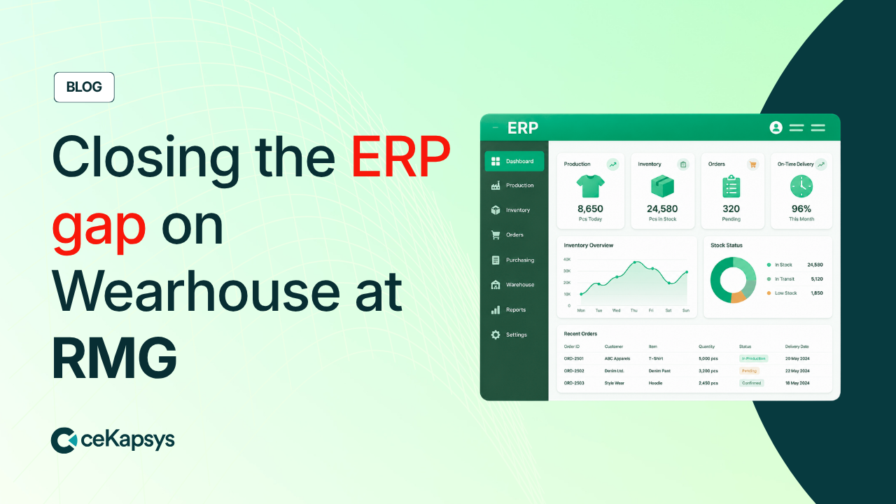 Cover image for the case study Closing the ERP gap on the warehouse floor